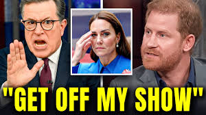 Prince Harry Kicked Off Stephen Colbert's Show After Heated Exchange
