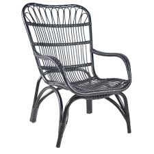Home Bazar 98cm Black Portofino Rattan Chair Bunnings Warehouse In 2020 Rattan Chair Outdoor Living Areas Chair