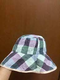 Checked Box Bucket Hat Colourfull Mediumsize Etsy Bucket Hat Hats Check Box