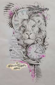 Wer Kämpft Kann Verlieren Wer Nicht Kämpft Hat Schon Verloren Tattoo Artwork By Annea Tattoo Studio Hamburg