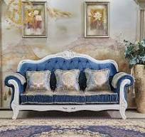 Sofa Royal Kain Ruang Tamu Mewah Eropa yang Dapat Dilepas ...