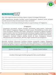 Paket buku tematik sd kelas 6 semester 2 k13 revisi 2018 tema 6 9. Sosial Budaya Singapura Hal 71 75