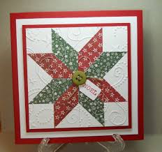 Practicing My Quilting By Susanbri Cards And Paper Crafts At Splitcoaststampers Christmas Cards Handmade Stamped Christmas Cards Christmas Cards To Make