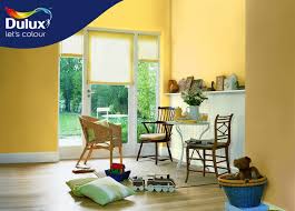 Brighten Up Your Kids Play Area With A Sunshine Yellow Like Dulux Pure Chic Yellow 60yy 80 288 Living Room Decor Apartment Apartment Decor Yellow Living Room