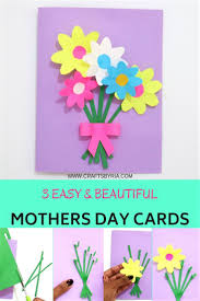 Let's start with mothers day cards and then we'll break down some sweet and easy mothers day crafts. 3 Easy And Beautiful Mothers Day Cards For Kids Mothers Day Cards Craft Mother S Day Diy Mothers Day Crafts For Kids