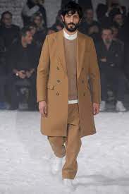 80% virgin wool, 20% polyamide. Ami Alexandre Mattiussi Double Breasted Camel Wool Coat Bnwt Size 36 46 Styleforum