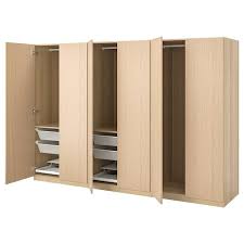 Platsa Armoire Penderie Blanc Fonnes Skatval Gris Clair Ikea Armoire Penderie Penderie Armoire Pax