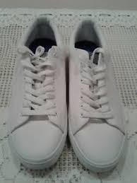 Poshmark makes shopping fun, affordable & easy! Womens Divided H M White Leather Sneakers Size Eur 44 Us 10 5 Ebay