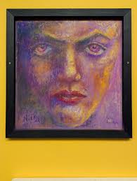 My piece, “White Silence” Pastel