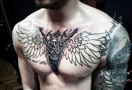 Amazing Chest Tattoo Ideas That You Ll Love Diamond Tattoos Diamond Tattoo Designs Sternum Tattoo