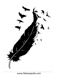Besides the regular designing of the feather tattoo, some. Positive Quotes With Feathers Tattoo Quotesgram