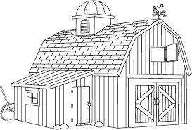 Barn House Clipart Black And White Barn Clip Art Black And White Carson Dellosa Learning Themes Images Black And White Images Farm Farm Embroidery Black N White Images Clip Art