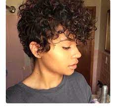 Short Curly Hair Tumblr Curly Pixie Hairstyles Hair Styles Curly Hair Styles Naturally