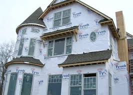 What is surprising is that a contractor would not suggest adding panel sheathing. What Is That Plastic Wrap On The Outside Of New Homes K P Roofing Siding Home Improvement