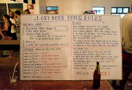 Settle the rules once and for all with our beer pong rules poster and avoid any future disagreements. Beer Pong Rules Poster
