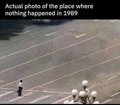 Protesters on hunger strike had started to occupy tiananmen square on 13 may 1989, and within days they were more than a million strong. P Ocjaebppyl M