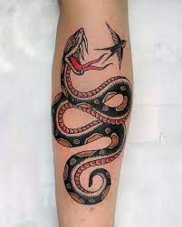 101 Amazing Snake Tattoo Ideas That Will Blow Your Mind Around Arm Tattoo Snake Tattoo Design Palm Tattoos