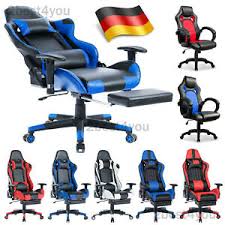 Not to be mistaken with the chair in your office, a gaming chair is designed to be more adjustable, comfortable, and supportive. Gaming Racing Stuhl Drehstuhl Burostuhl Chefsessel Gamer Chair Computerstuhl De Ebay