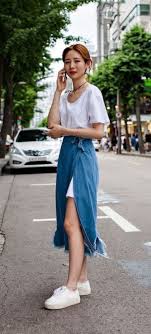 100 Korean Street Style Summer Outfits To Copy Right Now Korean Outfit Street Styles Korean Fashion Summer Street Styles Street Style Summer Outfits