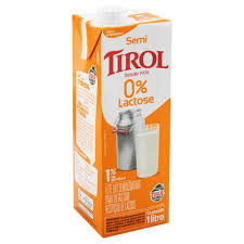 Leite Uht Tirol Semidesnatado Zero Lactose Premiare 1l Super Muffato Delivery