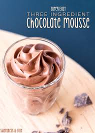 Easy Chocolate Mousse Sweetness Bite
