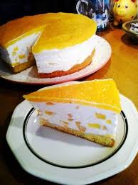 Ein Leckerer Kuchen Fur Den Sommer Die Pfirsich Joghurt Topfen Sahne Torte Das Rezept Gelingt Auch Mit Marillen Leckere Kuchen Kuchen Und Torten Backrezepte