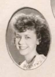 From the Class of 1945 -. Celia Carberry Lindquist, Hilma Nybeck Cowell,  Charlotte Burrows Wapienik, Edith Nybeck DesJardins, Helen Beaudette  Anderson, Mary Denman Johnson, Rosie Golisek, Niama Baij Moote, Kinky Baij  Werner