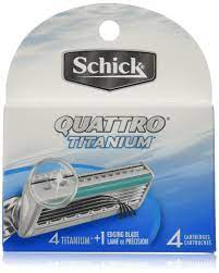 4 schick quattro men refills cartridges blades fit titanium razor shaver germany. Schick Quattro Titanium Razor Blade Refills For Men 16 Cartridges Buy Online In Gambia At Gambia Desertcart Com Productid 6805931