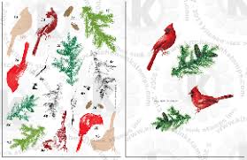 Winter Cardinals Multi Step Clear Layered Stamp Kitchen Sink Stamps It measures 8x10 and is printed on an 8.5 x 11 premium quality, acid free, luster photo paper. layered stamp kitchen sink stamps