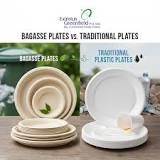 Comparison Between Bagasse Plates vs. Traditional Plates