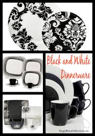 Black And White Dinnerware Sets My Favorite Black And White Dinnerware Sets White Dinnerware Set Black And White Dishes White Dinnerware