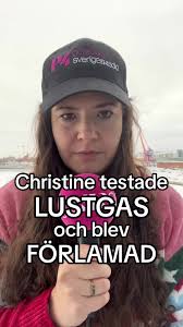 Förlamad av lustgas: Christine delar sin berättelse