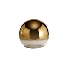 Check out our glass ball shade selection for the very best in unique or custom, handmade pieces from our lamp shades shops. Gold Clear Glass Open Globe Easy Fit Ceiling Shade Lighting Company Uk