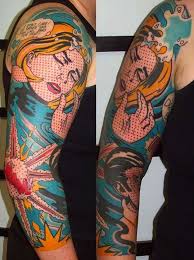 13 Mind Blowing And Unusual Tattoo Styles Pop Art Tattoos Unusual Tattoo Creative Tattoos