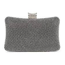 Estilo del dedo del pie:punta 【ocasiones】: Harpimer Bolso Fiesta Mujer Plateado Clutch Bolso De Noche Boda Ceremonia Novia Cartera De Mano Con Anillo Diamante Bolsos Carteras De Mano Y Clutches