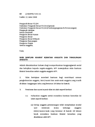Kos pengurusan pengebumian jenazah juga mungkin. Kpf Skimkhairat 07