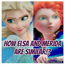 How Princess Merida and Queen Elsa are Similar!?