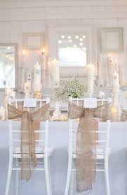 Sheer Burlap Bows Look Amazing On White Chiavari Chairs White Wedding Deor Source Pocketful Of Dream Champagne Wedding Colors Burlap Wedding Wedding Chairs