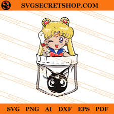 Sailor Moon Cute Svg Sailor Moon Svg Cartoon Svg