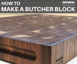 This tutorial is for a butcher's block with. How To Make An End Grain Butcher Block 13 Steps With Pictures Instructables