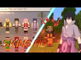 Saiu Nova Skin Pack De Naruto Shippuden Totalmente Em Hd Para Mcpe Youtube