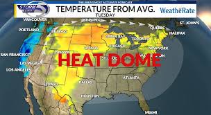 A heat dome takes place when the atmosphere traps hot ocean air like a lid or cap, according to the national ocean service under the noaa. What Is The Reason For The Early Season Heat In Northeast Wisconsin