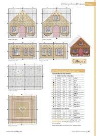 16 count aida, but you can use 14 count, if it`s more suitable for you. 140 3d Cross Stitch Houses Ideas Cross Stitch House Cross Stitch Cross Stitch Patterns