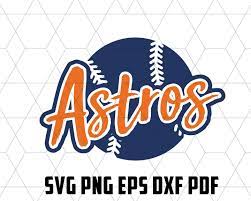 Astros Svg Svg Files For Silhouette Files For Cricut Svg Dxf Eps Png Instant Download Svg Baseball Mom Gifts Baseball Design