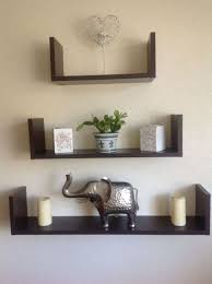 Wooden Wall Mounted Shelves Wall Shelf Decor Wall Shelves Living Room Modern Wall Shelf This wall mounted storage shelf makes a great companion to an entryway bench or console table and blends well with traditional and cottage décor. wall shelves living room modern wall shelf