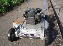 Image result for Power Lawnmower Orange 1972 Fleet