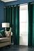 Living Room Green Curtains