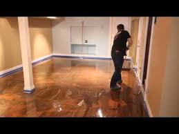 Amazingly Cheap And Stunning Floors Diy Stained Concrete Youtube Epoxy Floor Designs Diy Flooring Flooring