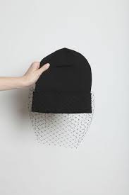 Totokaelo Jil Sander Black Veiled Beanie 440 00 Beanie Fashion Jil Sander