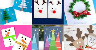 When sending out handmade christmas cards, you will be sending out a truly special festive greeting. 25 Simple Christmas Cards Kids Can Make The Joy Of Sharing